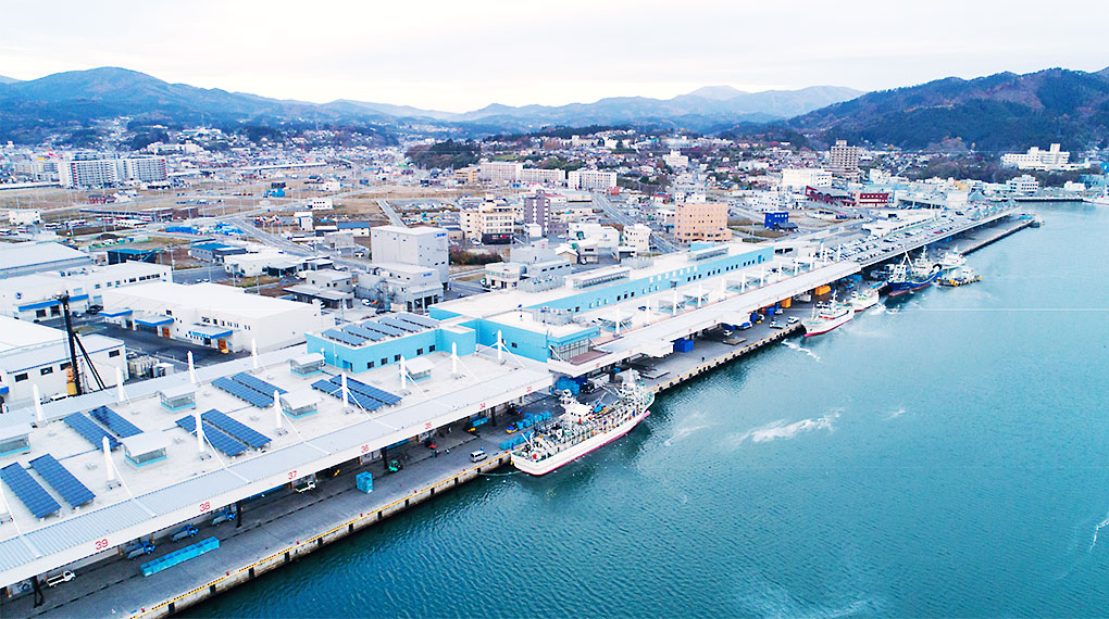 平成31年４月供用開始の魚市場新棟